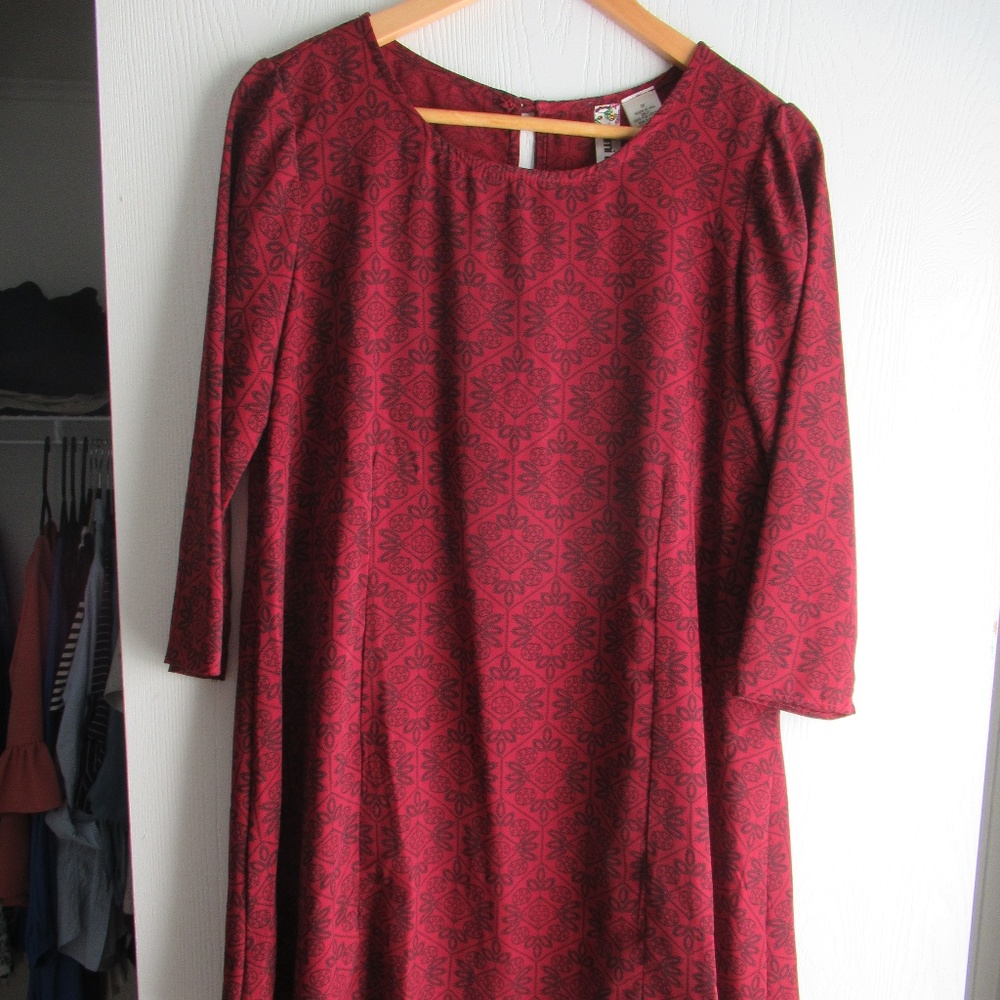 Mini Chica Red Fitted Dress